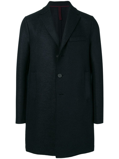 Boxy Coat pressed wool